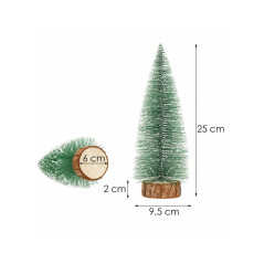 Vianočný stromček na kmienku 25 cm