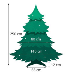 Vianočný stromček Borovica diamantová 250 cm