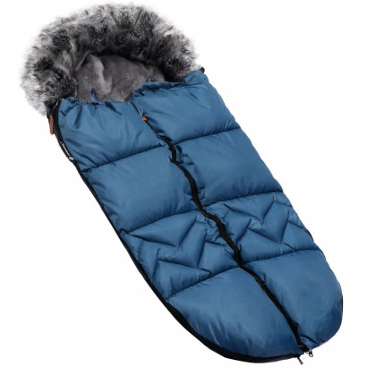 Zimný fusak s kožúškom 4v1 SPRINGOS ZERMATT modrý