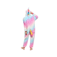 Pyžamo Kigurumi Jednorožec farebné, veľ. S PRINGOS
