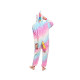 Pyžamo Kigurumi Jednorožec farebné, veľ. S PRINGOS