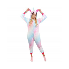 Pyžamo Kigurumi Jednorožec farebné, veľ. S PRINGOS