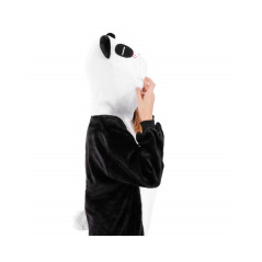 Pyžamo Kigurumi Panda čierno-biele, veľ. 110-120 cm SPRINGOS
