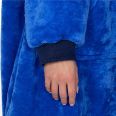 Mikinová deka Oversized tmavo modrá SPRINGOS