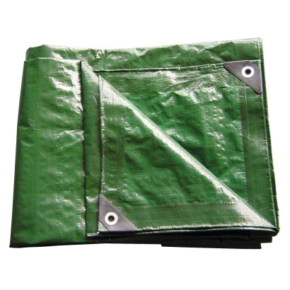 Nepremokavá plachta zakrývacia 6x10 m 140 g/m2, zelená