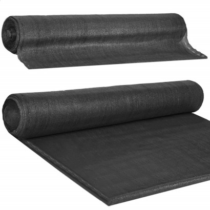 Tieniaca tkanina 150cm x 25m, 65% zatienenie, grafitová SPRINGOS SN0050
