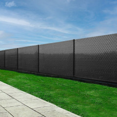 Tieniaca tkanina 150cm x 25m, 65% zatienenie, grafitová SPRINGOS SN0050