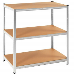 Kovový regál 180x90x40 cm, 5 políc SPRINGOS HA5161
