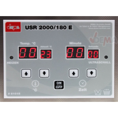 Ultrazvuková čistička s ohrevom 2L DEMA USR 2000/180 E