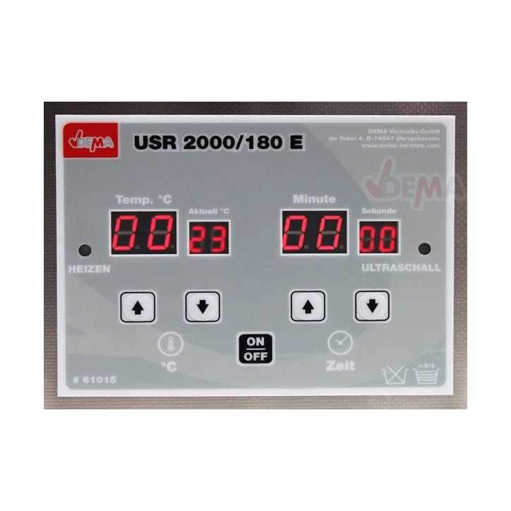 Ultrazvuková čistička s ohrevom 2L USR 2000/180 E