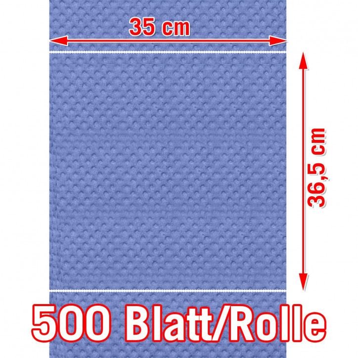 Čistiace utierky trojvrstvové na kotúči, 500 útržkov 36,5x35 cm Čistiace utierky trojvrstvové na kotúči, 500 útržkov 36,5x35 cm