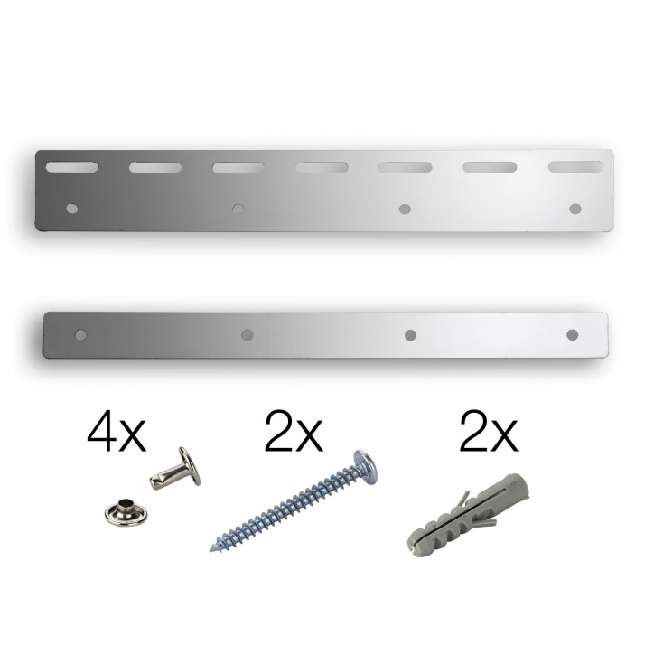 Závesný plech na PVC závesný pás 300x1,2 mm Závesný plech na PVC závesný pás 300x1,2 mm