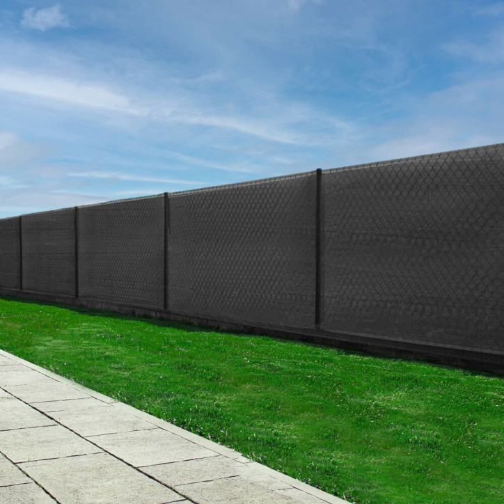 Tieniaca tkanina 120cm x 25m, 90% zatienenie, grafitová SPRINGOS SN0044