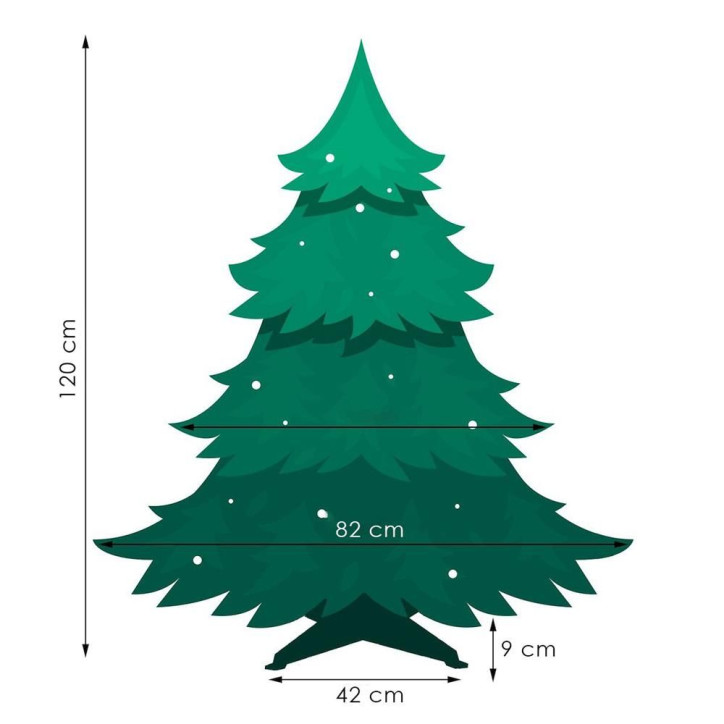 Vianočný stromček Jedľa normanská 120 cm