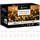 LED svetelný záves - 3x3m, 300LED, 8 funkcií, ovládač, USB, IP44, multicolor