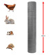 DEMA Voliérové šesťhranné pletivo pozinkované 25 mm, 1x25 m, drôt 0,75 mm