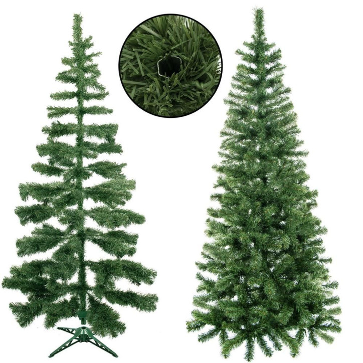 Vianočný stromček Jedľa zelená 220 cm