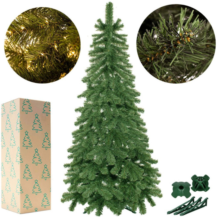 Vianočný stromček Jedľa zelená 120 cm