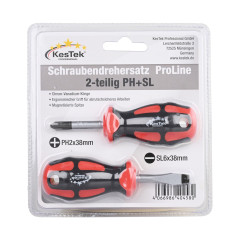 Krátke skrutkovače PH2x38mm a SL6x38mm