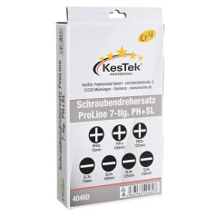 Skrutkovače PH+SL ProLine, 7-dielna sada