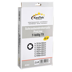 Skrutkovače TX ProLine, 7-dielna sada