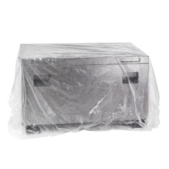 Zakrývacia fólia 2x50 m LDPE stredne hrubá, priehľadná