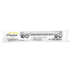 Zakrývacia fólia 2x50 m LDPE stredne hrubá, priehľadná