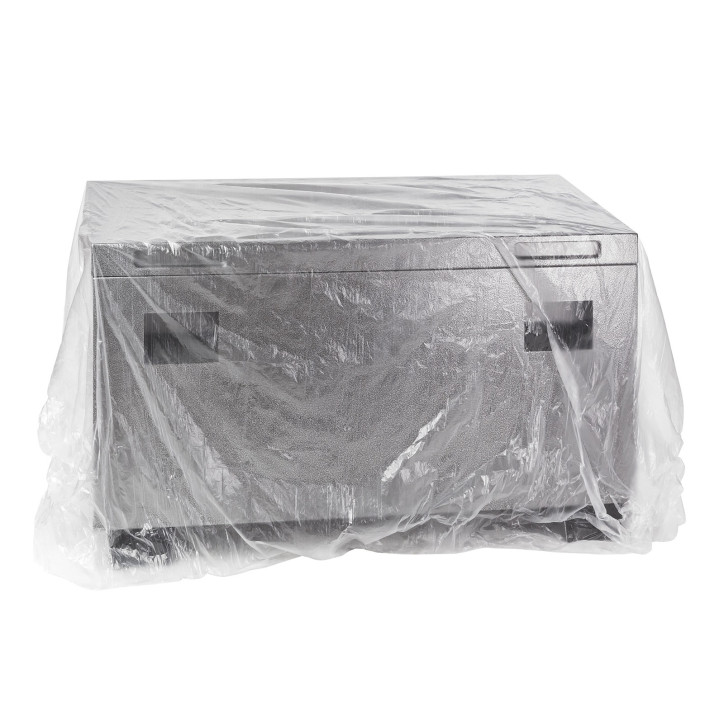 Zakrývacia fólia 4x2,5 m LDPE hrubá, priehľadná