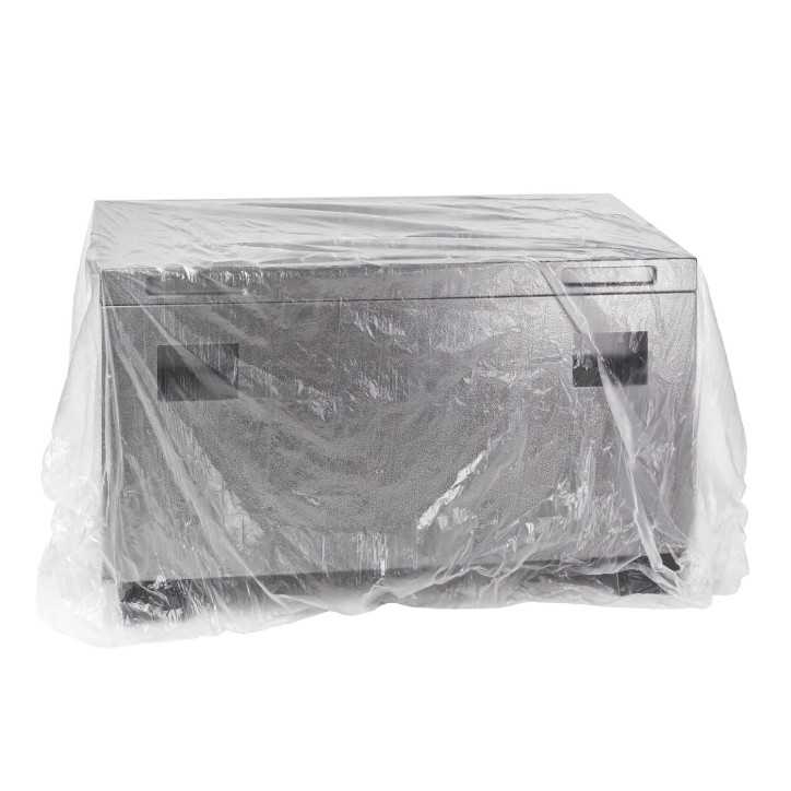 Zakrývacia fólia 4x12,5 m LDPE hrubá, priehľadná