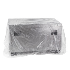 Zakrývacia fólia stavebná 4x5 m LDPE Profi 80 um, priehľadná