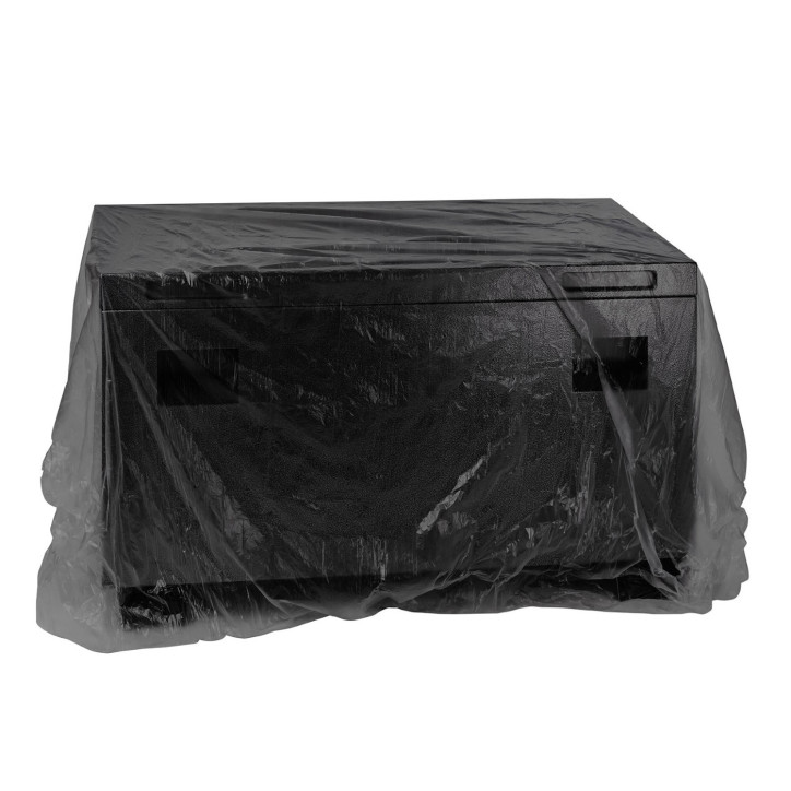 Zakrývacia fólia stavebná 4x6 m LDPE Profi 80 um, čierna