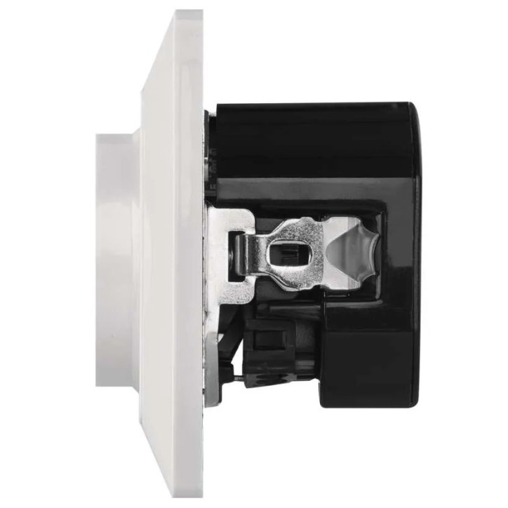 Zásuvka s USB 2,1 A max., biela