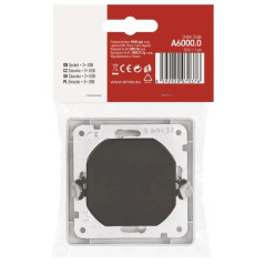 Zásuvka s USB 2,1 A max., biela