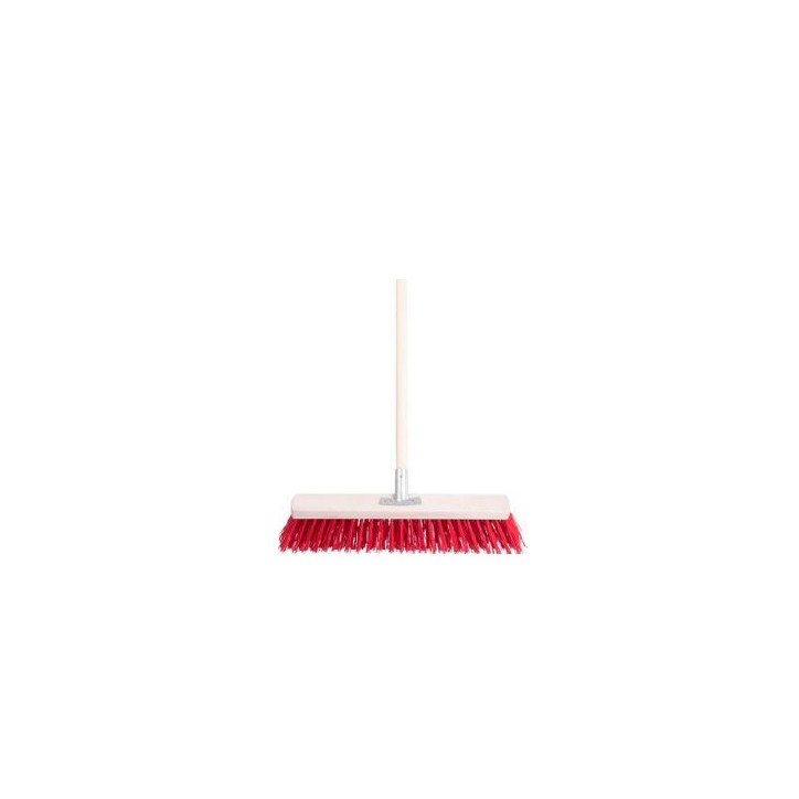 Cestárska metla PVC 35 cm s násadou 120 cm