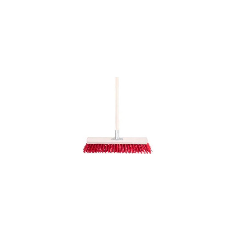 Cestárska metla PVC 40 cm s násadou 120 cm