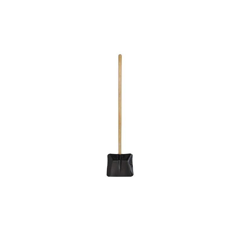Lopata veľká s násadou 130 cm čierna