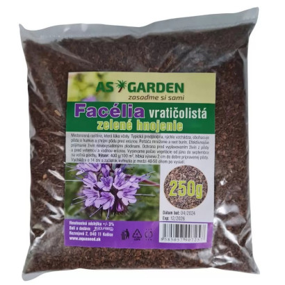 Osivo Facélia vratičolistá 250 g