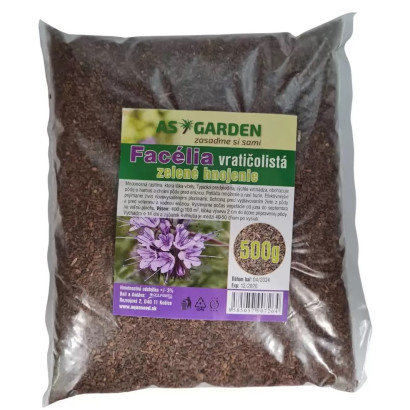 Osivo Facélia vratičolistá 500 g