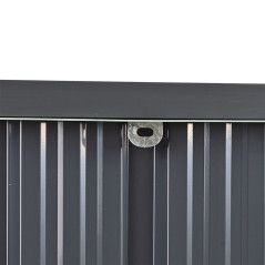 Kovový box na náradie 174,5x75x71 cm Duisburg XXL