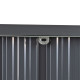 Kovový box na náradie 174,5x75x71 cm Duisburg XXL