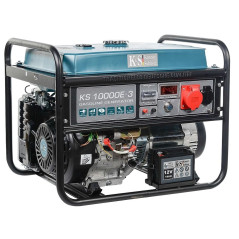 Benzínová elektrocentrála 7,5 kW/400 V KS 10000E-3