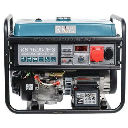 Benzínová elektrocentrála 7,5 kW/400 V KS 10000E-3