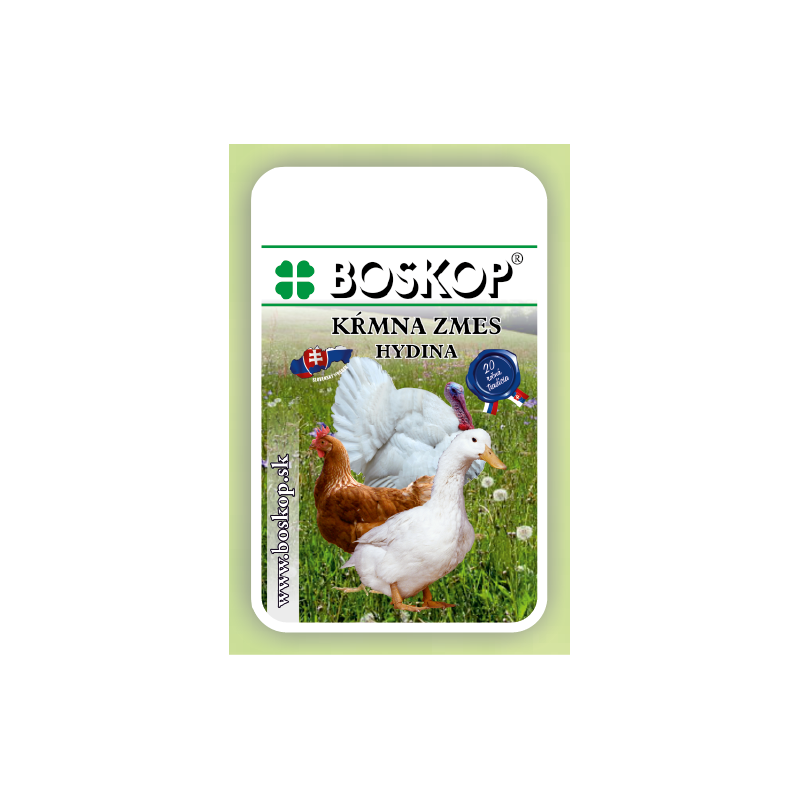 Kompletné krmivo rastové pre výkrm moriek HYD 15, granule, 25 kg