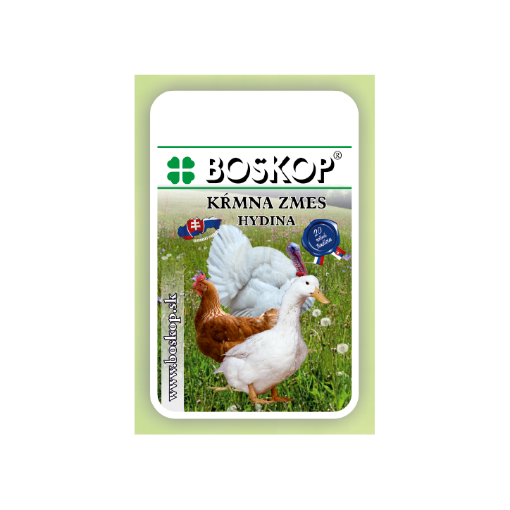 Kompletné krmivo rastové pre výkrm moriek HYD 15, granule, 25 kg