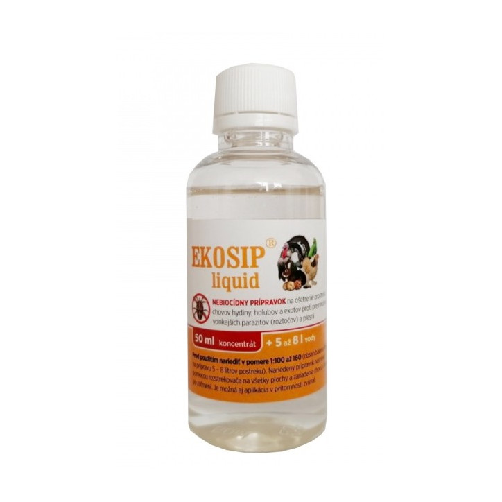 Nebiocídny prípravok Ekosip Liquid 50 ml