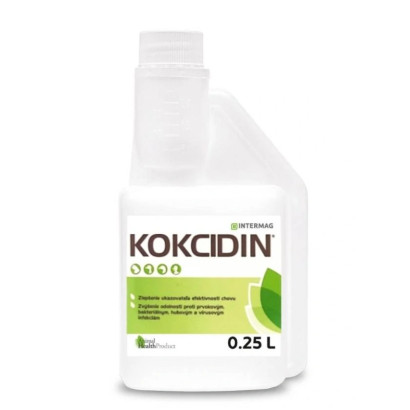 Prípravok proti kokcidióze hydiny KOKCIDIN 250 ml