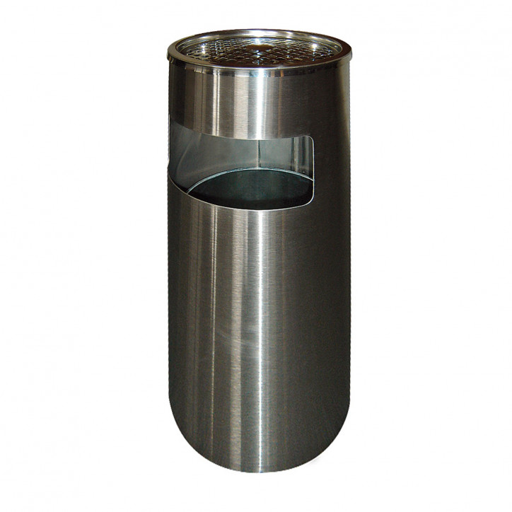 Popolník s košom 25x61 cm, strieborný Popolník s košom 25x61 cm, strieborný