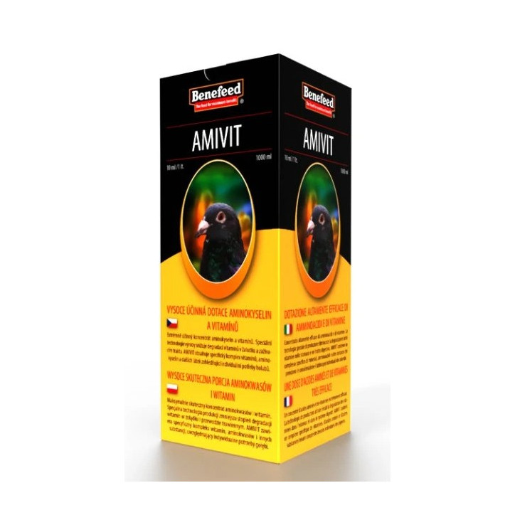 Doplnok krmiva pre holuby Amivit 1000 ml