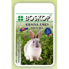 Kompletná kŕmna zmes pre chovné králiky s kokcidiostatikom O-11-KC, granule, 10 kg