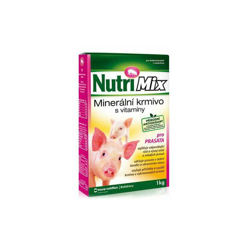 Minerálne krmivo s vitamínmi pre ošípané NutriMix 1 kg